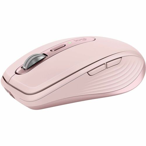Logitech MX Anywhere 3S Compact Mouse - Optical/Darkfield - Wireless - - Rechargeable - Rose - 8000 dpi - Scroll Wheel - 6 910-006927 097855184023