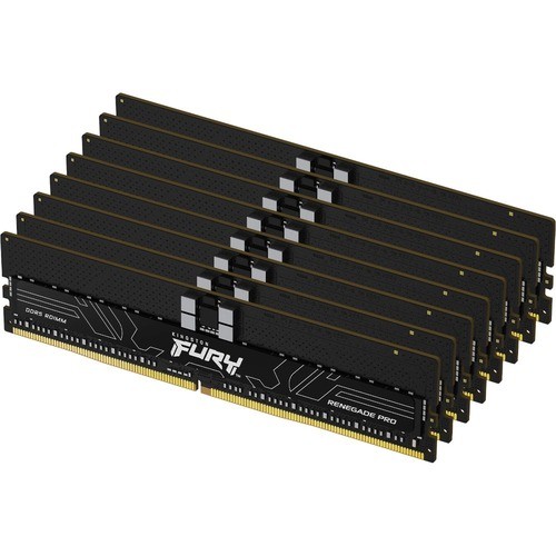 Kingston KF556R36RBK8-256 Memory/RAM Kingston Fury Renegade Pro 256gb (8 X 32gb) Ddr5 Sdram Memory Kit - For Desktop Pc, Workstation - 25 Kf556r36rbk8256 740617335552