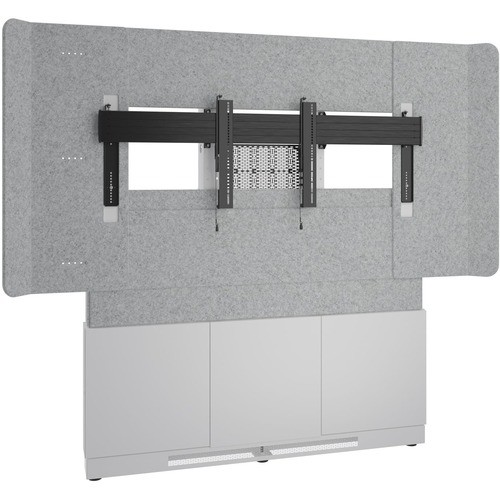 Middle Atlantic FM-DS-6675FW-DD8W Mounting Kits Middle Atlantic Forum Series 4ru Floor-to-wall Mounted 3-bay Single Display Stand - Light Finish - 1 Fmds6675fwdd8w 656747398131