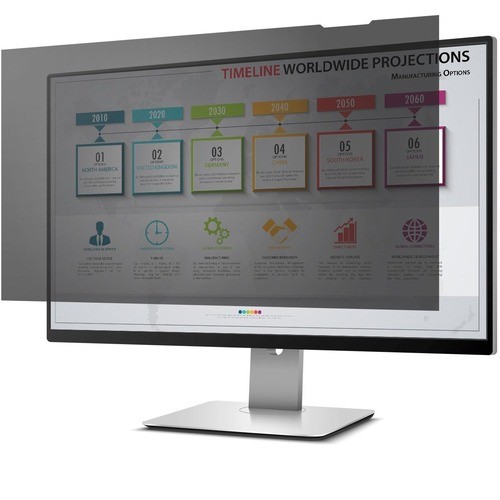 Rocstor PV0035-B1 Protective Screens & Privacy Filters Rocstor Privacyview Privacy Screen Filter Black, Glossy, Matte - For 25" Widescreen Lcd Monitor - 16 Pv0035b1 810606038891