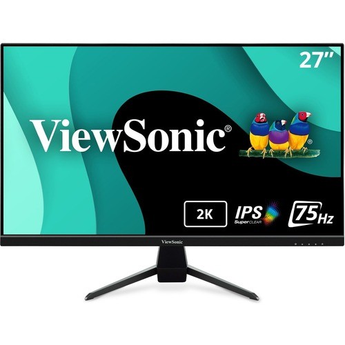 Viewsonic VX2767U-2K Monitors Viewsonic Vx2767u-2k 27 Inch 1440p Ips Monitor With 65w Usb C, Hdr10 Content Support, Ultra-thin Bez Vx2767u2k 766907021028