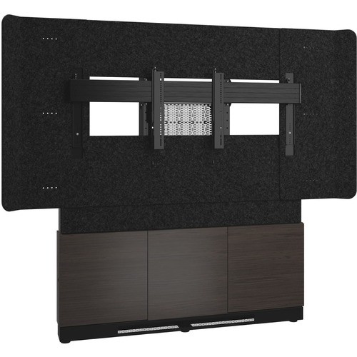Middle Atlantic FM-DS-6675FW-DA3B Mounting Kits Middle Atlantic Forum Series 4ru Floor-to-wall Mounted 3-bay Single Display Stand - Dark Finish - 1  Fmds6675fwda3b 656747398124