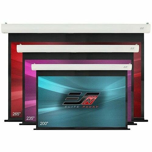 Elitescreens SK200XHW3 Projection Screens Elite Proav Saker Plus 200" Electric Projection Screen - 16:9 - Maxwhite Fg - 98" Height X 174" Widt 848448034269
