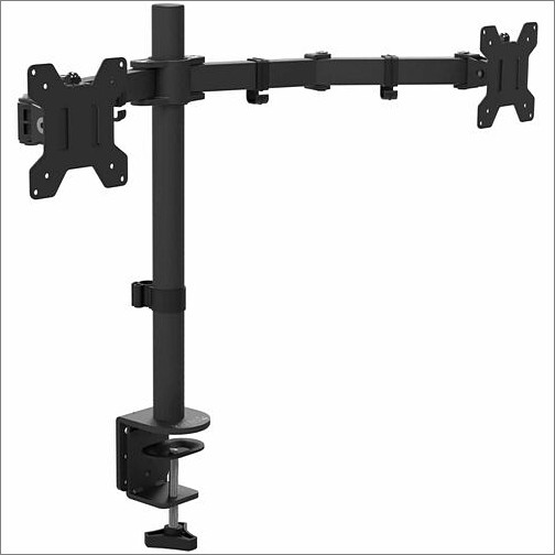 Kanto DML2000 Mounting Kits Kanto Desk Mount For Monitor - Black - Landscape/portrait - Height Adjustable - 2 Display(s) Support 800152721071