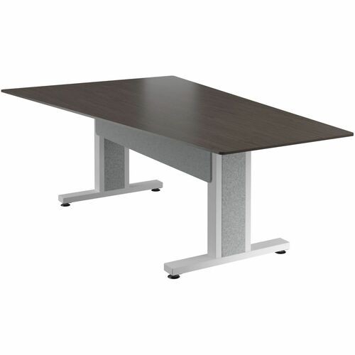 Middle Atlantic FM-TAN-0905430-A3W Tables & Desks Middle Atlantic Forum Series Angle Table For 5 - 7 People - 90in Length - Asian Night Table Top With Fmtan0905430a3w 656747399060