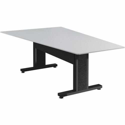 Middle Atlantic FM-TAN-0905430-D8B Tables & Desks Middle Atlantic Forum Series Angle Table For 5 - 7 People - 90in Length - Designer White Table Top W Fmtan0905430d8b 656747399077