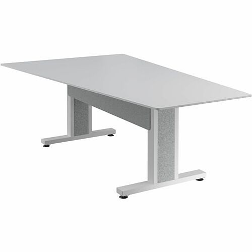 Middle Atlantic FM-TAN-0905430-D8W Tables & Desks Middle Atlantic Forum Series Angle Table For 5 - 7 People - 90in Length - Designer White Table Top W Fmtan0905430d8w 656747399039