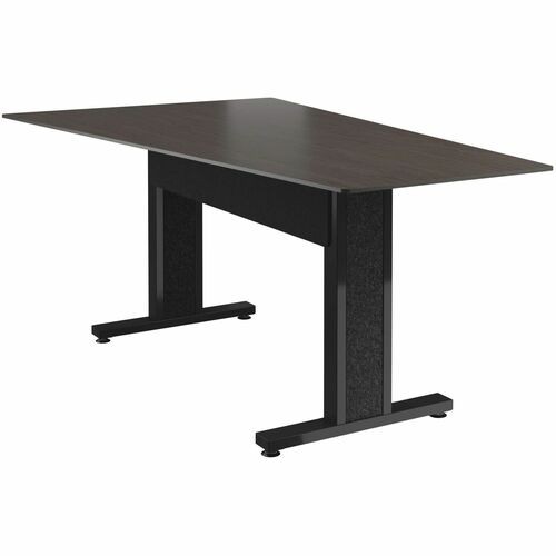 Middle Atlantic FM-TAN-0905438-A3B Tables & Desks Middle Atlantic Forum Series Angle Table For 5 - 7 People - 90in Length - Asian Night Table Top With Fmtan0905438a3b 656747399046