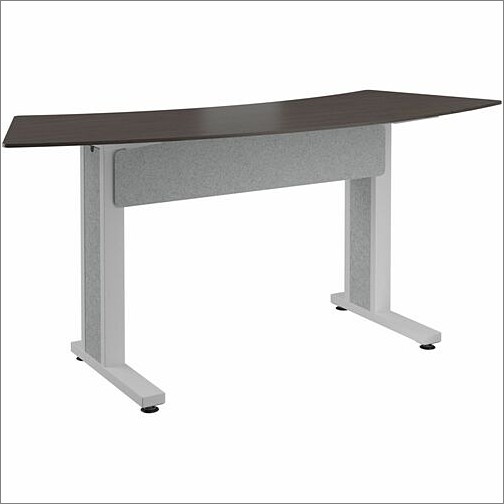 Middle Atlantic FM-TAR-0883438-A3W Tables & Desks Middle Atlantic Forum Series Arc Table For 3 People - 38in Height - Asian Night Table Top With Light Fmtar0883438a3w 656747399237