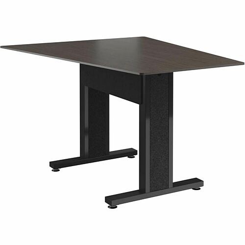 Middle Atlantic FM-TAN-0595438-A3B Tables & Desks Middle Atlantic Forum Series Angle Table For 3 - 5 People - 59in Length - Asian Night Table Top With Fmtan0595438a3b 656747398964