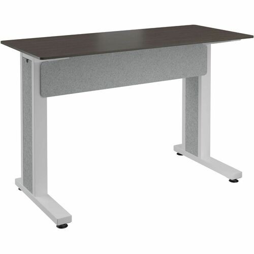 Middle Atlantic FM-TRE-0602738-A3W Tables & Desks Middle Atlantic Forum Series Rectangle Table For 2 People - 38in Height - Asian Night Table Top With Fmtre0602738a3w 656747399152