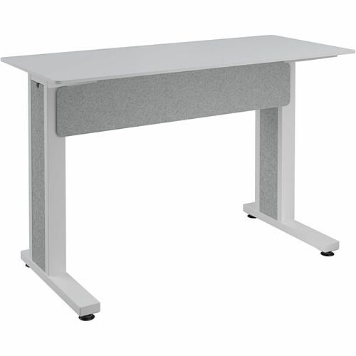 Middle Atlantic FM-TRE-0602738-D8W Tables & Desks Middle Atlantic Forum Series Rectangle Table For 2 People - 38in Height - Designer White Table Top W Fmtre0602738d8w 656747399176