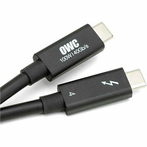 Owc OWCCBLTB4C2.0M Cables Owc 2.0m (78") Thunderbolt 4 (usb-c) Cable For Thunderbolt And Usb-c Devices - Black - Up To 40gb/s  Owccbltb4c20m 810586036917