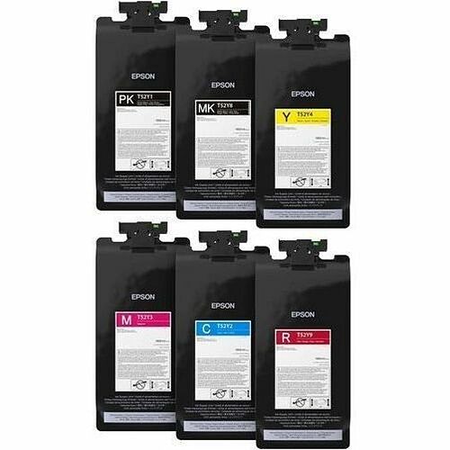 Epson T52YM20 Toners & Ink Cartridges Epson Ultrachrome Xd3 T52y Original High Yield Inkjet Ink Cartridge - Color - 6 Pack - 1.6 L (t52ym2 EPST52YM20 010343969797