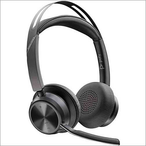 Hp 76U46AA Headsets/Earsets Poly Voyager Focus 2 Usb-a Headset - Siri, Google Assistant - Stereo - Usb Type A - Wired/wireless - 197029504517