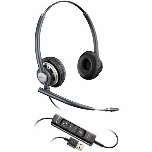 Poly 783M6AA Headsets/Earsets Poly Encorepro 725 Usb-a Stereo Headset Taa - Stereo - Usb Type A - Wired - On-ear - Binaural - Ear- 197029632388