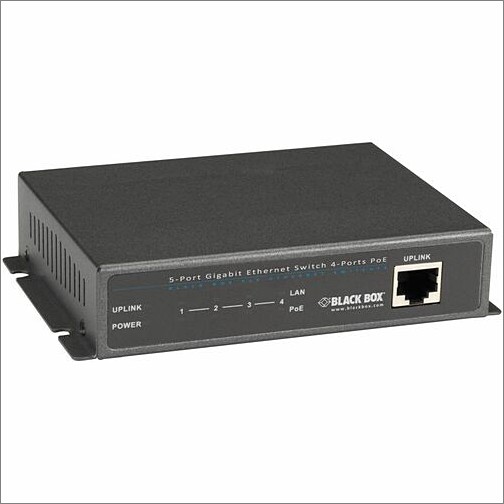 Black Box LPB1205A-R2 Switches & Bridges Black Box Lpb1200 Series Gigabit Ethernet (1000-mbps) Poe+ Switch - 5 Ports - Gigabit Ethernet - 10/ Lpb1205ar2 822088279754