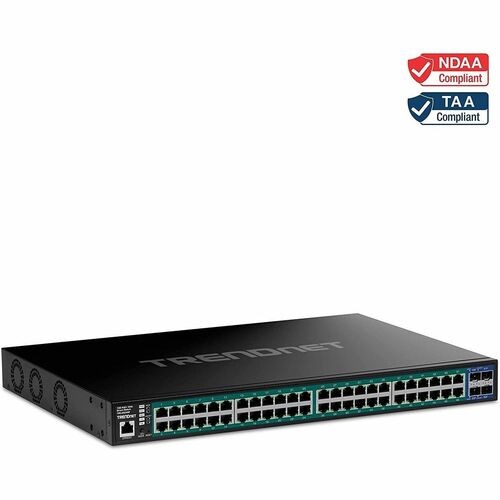 Trendnet TPE-3524SF Switches & Bridges Web Smart Tpe-3524sf Ethernet Switch Tpe3524sf 710931162523