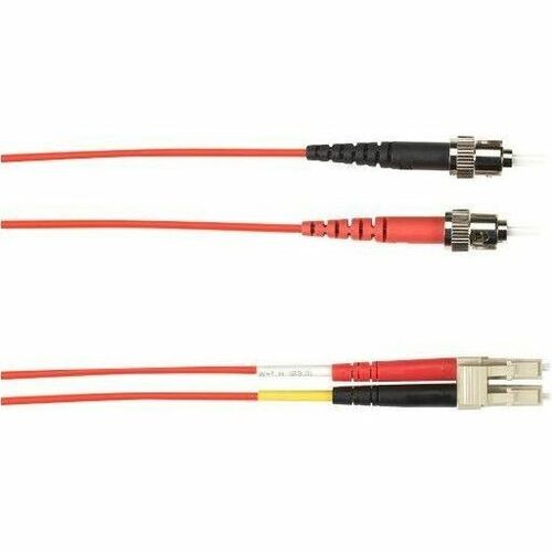 Black Box FOLZHM4-005M-STLC-RD Cables Black Box Colored Fiber Om4 50/125 Multimode Fiber Optic Patch Cable - Lszh - 16.40 Ft Fiber Optic N Folzhm4005mstlcrd 