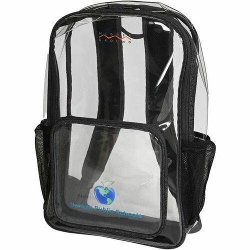 Higherground HGBPCLEARV2 Carrying Cases Higher Ground Safe N' Clear Carrying Case (backpack) For 14" To 15" Accessories, Notebook - Clear -  672093001433