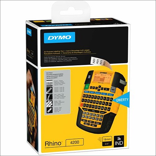 Dymo 2175088 Label Makers Rhino 4200 Label Maker 071701063496