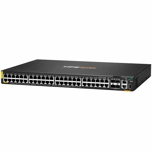 Aruba Networks JL727B#ABA Switches & Bridges Hpe Cx 6200f 48g Class 4 Poe 4sfp+ 370w Switch - 48 Ports - Manageable - Gigabit Ethernet, 10 Gigabi Jl727baba 190017638614