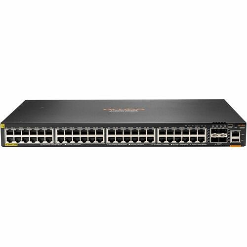 Aruba Networks JL728B#ABA Switches & Bridges Aruba Cx 6200f 48g Class 4 Poe 4sfp+ 740w Switch - 48.0 Ports - Manageable - Gigabit Ethernet, 10 Gi Jl728baba 190017638386