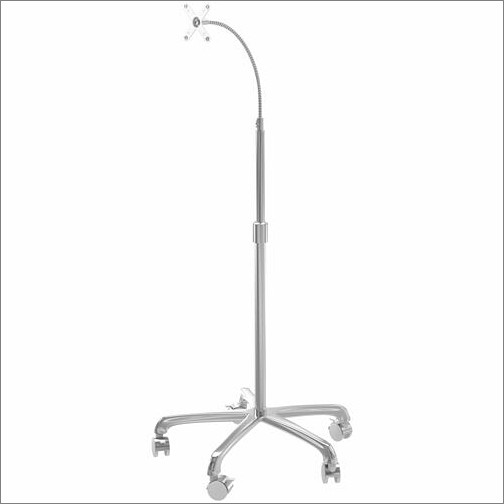 Cta Digital ADD-HFSGNV Stands & Cabinets Cta Digital Heavy Duty Rolling Floor Stand W/ Vesa Compatible Flexible Gooseneck - 2.50 Lb Load Capa Addhfsgnv 656777023430