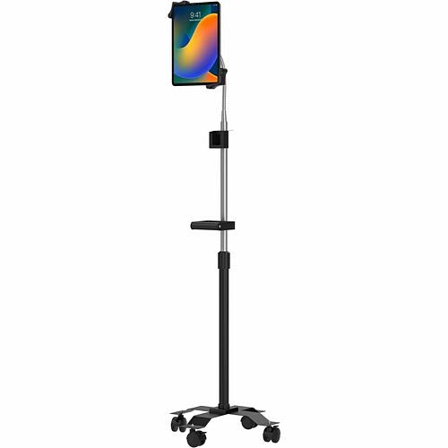 Cta Digital PAD-CGSH Stands & Cabinets Cta Digital Compact Mobile Gooseneck Floor Stand With Handle For 7-13 Inch Tablets - Up To 13" Scree Padcgsh 656777024062
