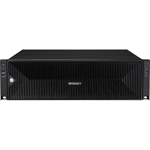 Wisenet PRN-6400DB4-120TB Surveillance Systems Wisenet 64ch 8k 400mbps H.265 Ai Nvr - 120 Tb Hdd - Network Video Recorder - Hdmi - 8k Recording (pr Prn6400db4120tb 