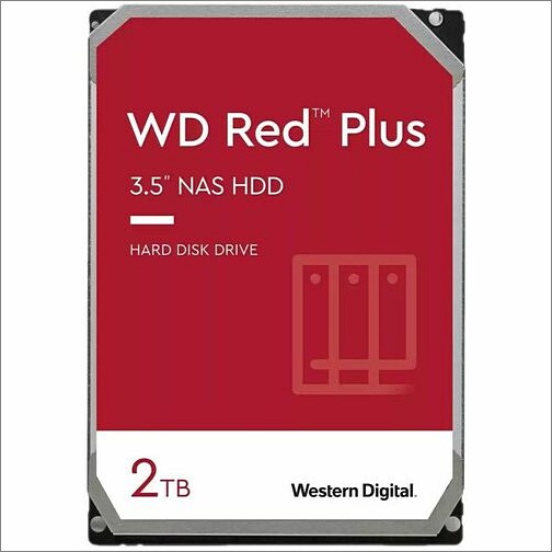 Western Digital WD20EFPX-20PK Hard Drives Western Digital Red Plus Wd20efpx-20pk 2 Tb Hard Drive - 3.5" Internal - Sata (sata/600) - Conventio Wd20efpx20pk 0718037899770