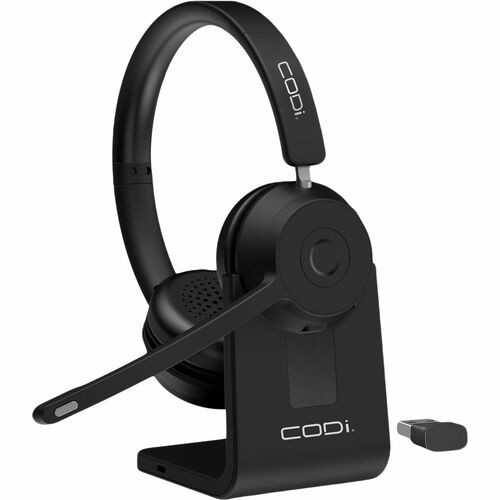 Codi A04619 Headsets/Earsets Codi Bluetooth Wireless Dual Ear Stereo Headset W/ Enc Microphone - Stereo - Wireless - Bluetooth -  633886016027