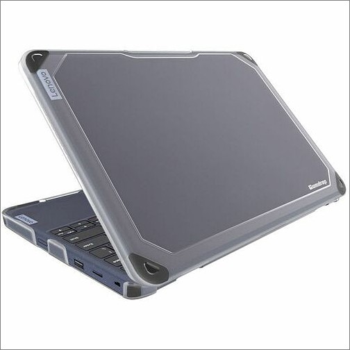 Gumdrop 10L009 Skins Gumdrop Bumptech For Lenovo 100e/100w Chromebook Gen 3 (clamshell) - For Lenovo Notebook, Chromebook 818090025328