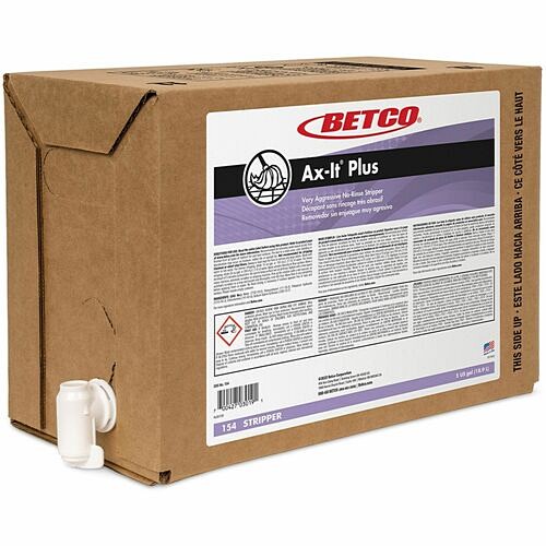 Betco Corp 154B500 Household Cleaners Ax-it Plus No-rinse Stripper BET154B500 700427030191