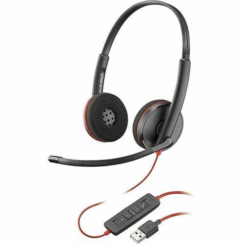 Hp 209749-22 Headsets/Earsets Poly Blackwire C3220 Headset - Stereo - Usb Type C - Wired - 32 Ohm - 20 Hz To 20 Khz - Over-the-hea 20974922 