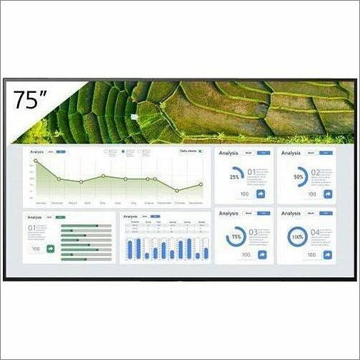 Sony FW75BZ30L Digital Signage Systems Sony Bravia Fw-75bz30l Digital Signage Display - 75" Lcd - In-plane Switching (ips) Technology - Hig 027242926646