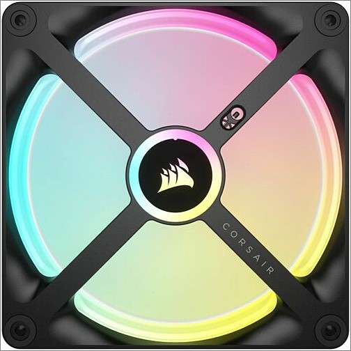 Corsair CO-9051003-WW Processor/Case Fans Corsair Icue Link Qx140 Rgb 140mm Pwm Pc Fan Expansion Kit - 617.1 Gal/min Maximum Airflow - 2000 Rp Co9051003ww 840006697954