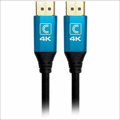 Comprehensive Cable DP-4K-3SP Cables Comprehensive Pro Av/it Specialist Series 4k Displayport 1.2a Cable 3ft - 3 Ft Displayport A/v Cable Dp4k3sp 808447084788