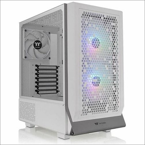 Thermaltake CA-1Y2-00M6WN-00 Computer Cases Thermaltake Ceres 300 Tg Argb Snow Mid Tower Chassis - Mid-tower - White - Tempered Glass, Spcc - Mi Ca1y200m6wn00 841163087879