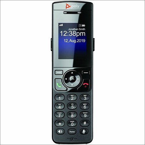 Poly 89B48AA#ABA Uncategorized Poly Vvx D230 Dect Phone Handset And Charging Cradle With Power Supply - Cordless - Dect - 8 X Total 89b48aaaba 0196188444603
