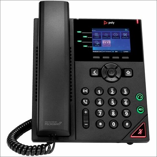Poly 89K69AA#ABA Uncategorized Poly Obi Vvx 250 Ip Phone - Corded - Corded - Desktop, Wall Mountable - Black - Voip - 2 X Network ( 89k69aaaba 0196188605301