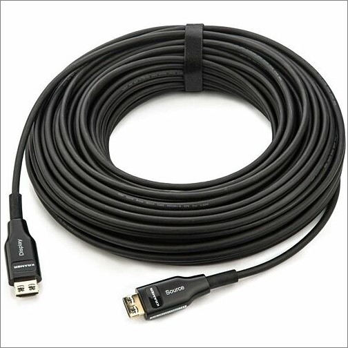 Kramer Electronics 97-04160230 Cables Kramer High-speed Hdmi Optic Hybrid Cable - Lshf - 230 Ft Fiber Optic A/v Cable For Audio/video Devi 9704160230 