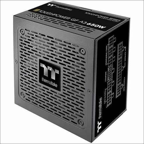 Thermaltake PS-TPD-0650FNFAGU-L Power Supplies Thermaltake Toughpower Gf A3 Gold 650w - Tt Premium Edition - Internal - 3.3 V Dc, 5 V Dc, -12 V Dc, Pstpd0650fnfagul 841163088241