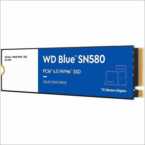 Sandisk WDS250G3B0E-00CHF0 Uncategorized Blue Sn580 Solid State Drive Wds250g3b0e00chf0 0718037902456