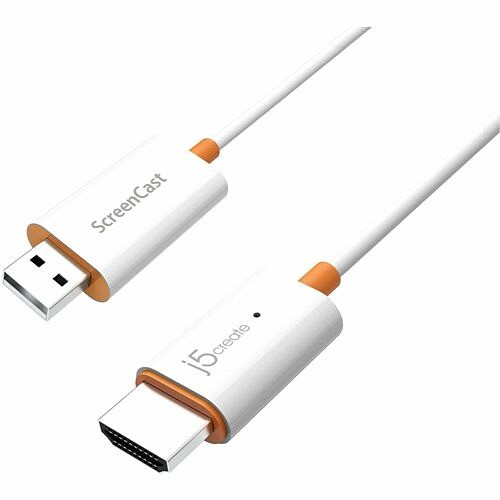 J5create JVAW56 Video Consoles/Extenders J5create Screencast Wireless Display Adapter - 49.21 Ft Range - 1 X Usb - 1080p, 720p - 1920 X 1080  847626004797