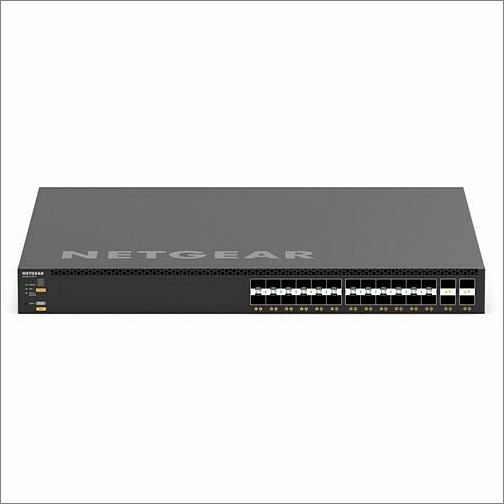 Netgear XSM4328FV-100NES Switches & Bridges Netgear Av Line M4350-24f4v Ethernet Switch - Manageable - 25 Gigabit Ethernet - 10gbase-x, 25gbase- Xsm4328fv100nes 606449161397
