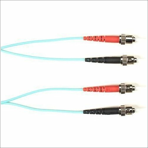 Black Box FOCMR50-001M-STST-AQ Cables Black Box Colored Multimode Om2 Patch Cable, Pvc - 3.28 Ft Fiber Optic Network Cable For Network Dev Focmr50001mststaq 822088202950