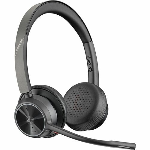 Poly 77Z31AA Headsets/Earsets Poly Voyager 4320 Usb-c With Charge Stand Headset - Siri, Google Assistant - Stereo - Usb Type A, Us 0197029611611