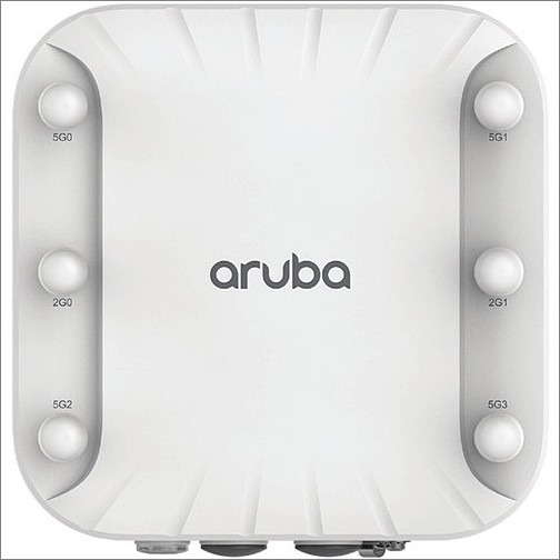 Hp R4G99A Wireless Access Points Aruba Ap-518 Dual Band 802.11ax 4.80 Gbit/s Wireless Access Point - Indoor - 2.40 Ghz, 5 Ghz - Exter 190017433462