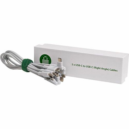 Lockncharge LNC7-10500 Cables Lockncharge Usb-c To Usb-c Cables (set Of 5) - 11.81" Usb-c Data Transfer Cable - 5 / Set (lnc7-1050 Lnc710500 